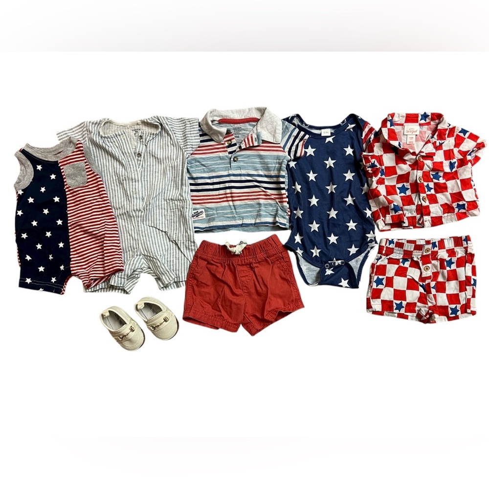 Bundle of Baby Americana Outfits